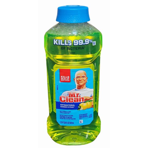 Mr Clean Antibacterial Summer Citrus Multi Purpose Cleaner 28 fl oz 