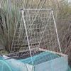 Jute Netting Pea and Bean Biodegradable String Netting (Natural, 2m x 5m Natural)