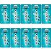 Gillette Mach 3 Razor Shaving Handle includes 1 Mach 3 Cartridge, 10 Pack