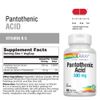 Solaray Pantothenic Acid 500mg | 100 VegCaps