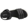 Geox J KODETTE Gir Sandal, Black, 35 EU