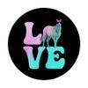 Cool Alpaka Llama LOVE PopSockets Swappable PopGrip