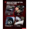 Torchbeam Engine Oil Pan with Drain Plug, 264-713 Replacement for A3/A3 Quattro/Ar-teon/Beetle Models