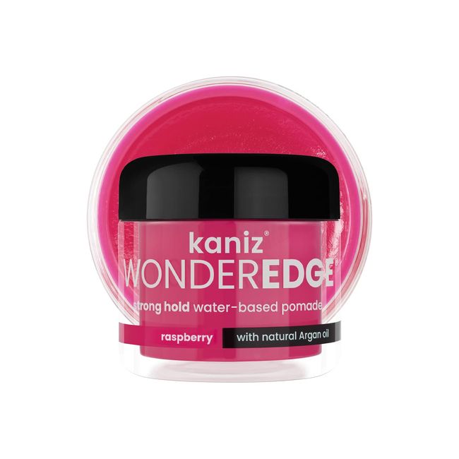 Kaniz Wonder Edge Raspberry water based pomade 120 ml, pink