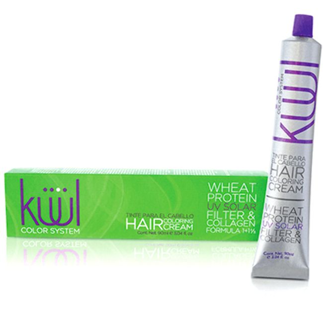 Kuul Color Cream Hair Color 9.66 Bright Red Very Light Blonde 3.04oz