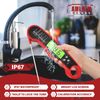 Meat Thermometer Digital - Instant Read Waterproof Food Thermometer w/ Backlight