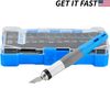 15pc Precision Knife Set Razor Blade Cutting Tool Kit Craft Hobby for Exacto