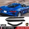 3PCS Rear Dry Bay Vent Blocks Covers Cap For 2020+ Corvette C8 Coupe Models ALL