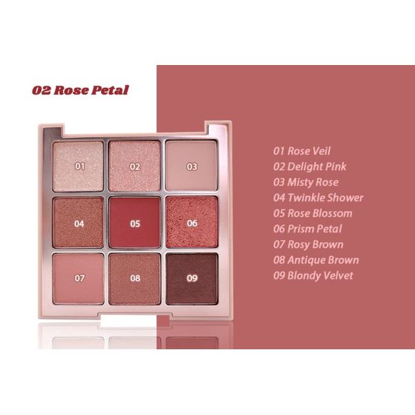 dasique Shadow Palette #02 Rose Petal