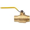 Apollo 94A Series Brass Ball Valve, Two Piece, Inline, Lever, 1/2" Solder End