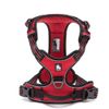 SGODA Dog Harness Reflective Vest with Handle Medium Red