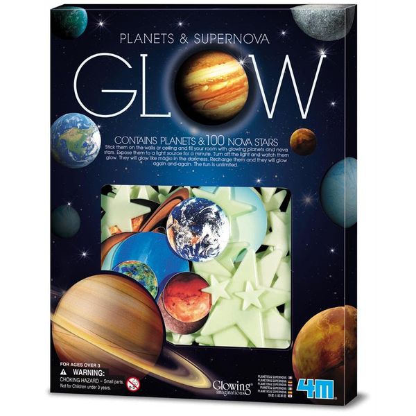 4M Glow in the Dark Planets and Supernova 100pcs
