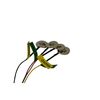 Raffel 4-Button Power Touch Sensor for Power Recline and Headrest with Brass Buttons