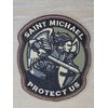 ST MICHAEL PROTECT US MODERN MILSPEC MONKEY MSM TACTICAL ARMY FOREST HOOK PATCH