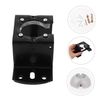 SHINEOFI Ceiling Fan Mounting Kit Sloped Bracket for Cathedral Canopy Black Installation for Ceiling Fans User Friendly Setup with Comprehensive Support