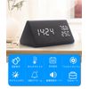 Alarm Clock, Digital Clock, Table Clock, Stylish, Table Clock, Loud Volume, Woodgrain, LED, Digital, Alarm Clock, Alarm Function, Thermometer, Hygrometer, Calendar, Memory Function, USB/Battery