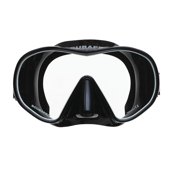 SCUBAPRO Solo Scuba Snorkeling Dive Mask, BK