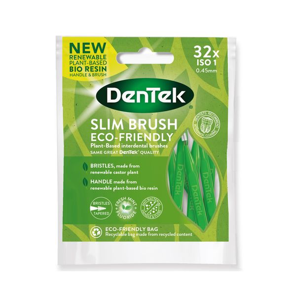 DenTek ECO Slim Brush ISO1 Green 32s
