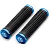 Reverse Grip Taper Bicycle Screw Grips Black/Blue