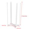 Multifunctional Kitchen Stand Holder for Plastic Bags Bottles Cups, Drying Racks Shelf
