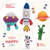 Sirdar Book 12 (Space Invaders) Happy Cotton