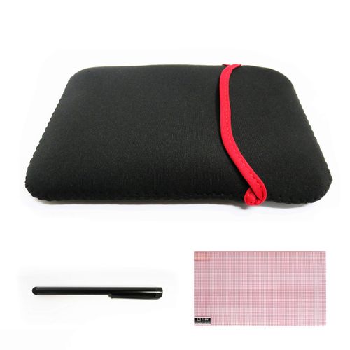 Ramtech Neoprene Travel Carrying Case for 7 Inch GPS with Stylus Pen & Screen Protector, Compatible with 7" Magellan RoadMate 9400LM 9412T-LM 9416T-LM 9465T-LMB, NC7