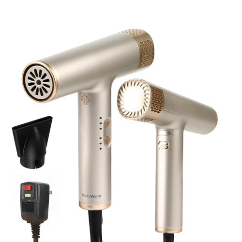 High Speed Hair Dryer for Pet, Dog Hair Dryer for Pet Grooming with 110,000 RPM Brushless Motor, 1500W for Fast Drying 4 Temps & 3 Speeds, with 8.2 Ft Cord, Best Blow Dryer for Dog Cat