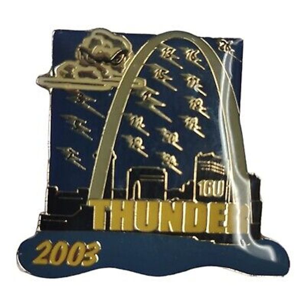 Fastpitch Softball St. Louis  Missouri Thunder 16U 2003 Lapel Pin 1¾"x2"