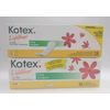 Vintage 2008 Kotex LIGHTDAYS Liners Long Unscented NOS 18 Ct. Each, 2 Pack