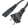 5Ft AC Power Cord 2 Prong Flat Figure 8 for Comcast Cable Box Directv Dish DVR
