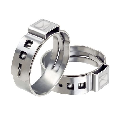1/2 Inch PEX Cinch Clamp Rings - 30 PCS Stainless Steel Pex Fittings for PEX Tubing Pipe Fitting Connections