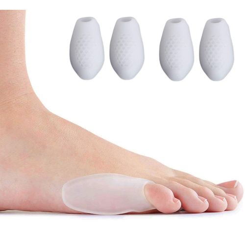 Pedimend™ Silicone Gel Tailor's Bunion Protector – Bunion Relief & Callus Prevention - Protects & Soothes Painful Bunionette - Prevent Rubbing or Abrasion - UNISEX – Foot Care (PINKY TOE SLEEVE)