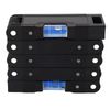 Topyond Magnetic Torpedo Level, Folding Level Ruler, Aluminum Alloy, 4 Bubble Multifunction Multi Angle Accurate Foldable Level Measuring Tool for Precise Leveling