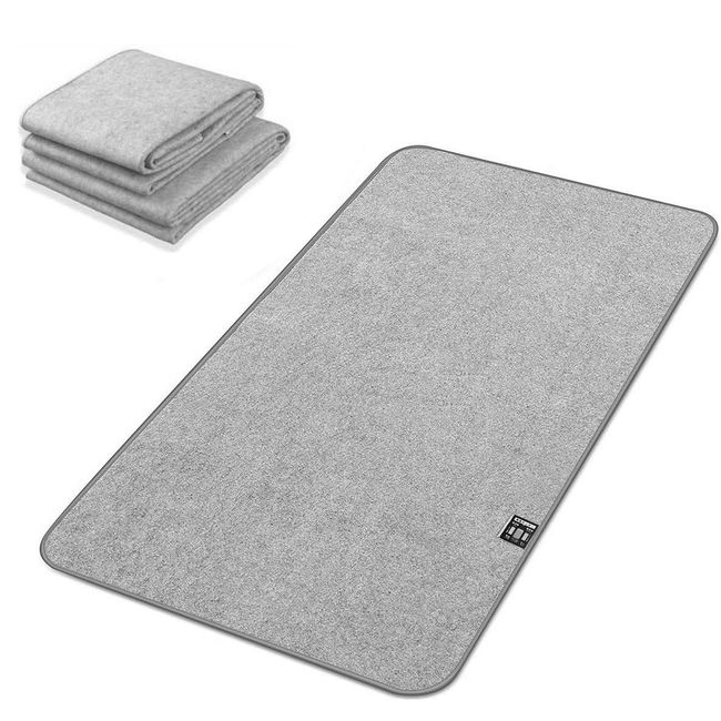 Dehumidification Sheet, Bedding Dehumidification Mat, Binchotan, Silica Gel Included, Washable, Moisture Absorption Sheet, Moisture Absorption Sensor Included - Cotton Dream, Dust Mite, Mildew Resistant, Odor Resistant, Rainy Season Prevention, Moisture C