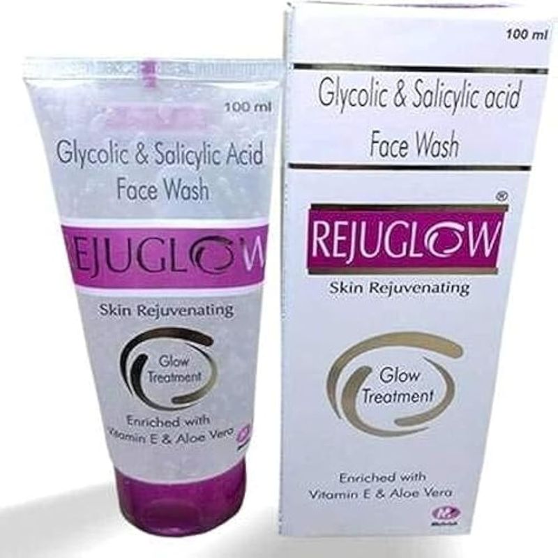 REJUGLOW Skin Rejuvenating Salicylic Acid 0.3% Face Wash 100 ml ...