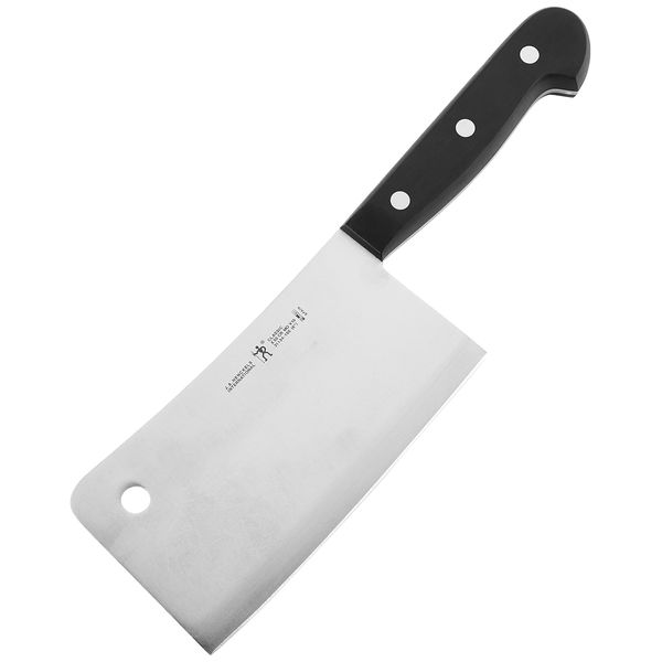 ZWILLING HENCKELS Classic Razor-Sharp 6-inch Meat Cleaver Knife, German Engineered Informed by 100+ Years of Mastery, Black/Stainless Steel