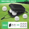 Anglekai Golf Rangefinder Hard Shell Case, Hard Golf Rangefinder Case Universal Range Finder Carry Bag for Most Rangefinders (Black)
