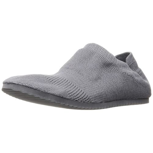 Gunze HAQCARE Knit Room Shoes, Lightweight, EVA Material, Easy to Put on and Take Off, Mesh Knit, gray