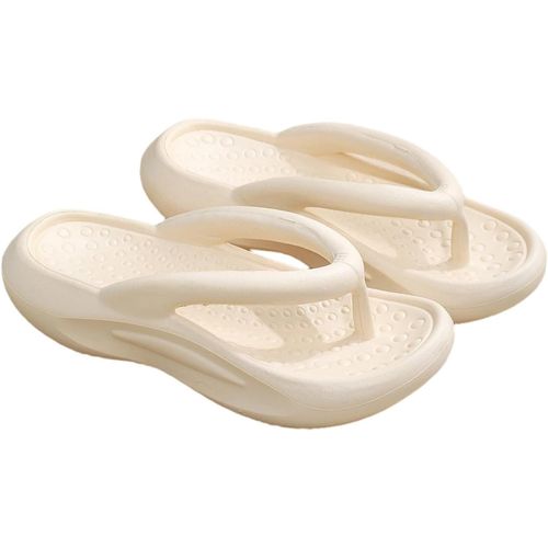 Aardman Flip Flops, Classic Platform Flip, Women's Slippers, Lightweight, Sandals, Anti-Slip, Unisex, Antibacterial, Odor Resistant, Washable, Comfortable, Silent, Zori Sandals, Indoor Shoes, Simple,