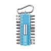 Bosch 21-Piece Screwdriver Bit Set with Snap Hook (Light Blue) Exhibitor Version