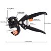 Grafting Tool Kit, Garden Pruner Tools, Perfect For Fruit Trees Grafting,