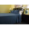 BIO SLEEP CONCEPT Rombos Bedspread and Sham (Blue, Queen)