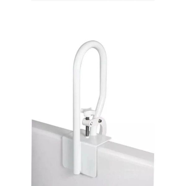 Bathtub Rail Safety Grab Bar Carex White Bathroom Handle Tub B20400  200 Lb