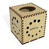 Square 'Buffering Symbol' Wooden Tissue Box Cover (TB00060746)