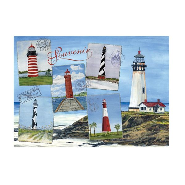 Miles Kimball Lighthouses 750 Piece Puzzle