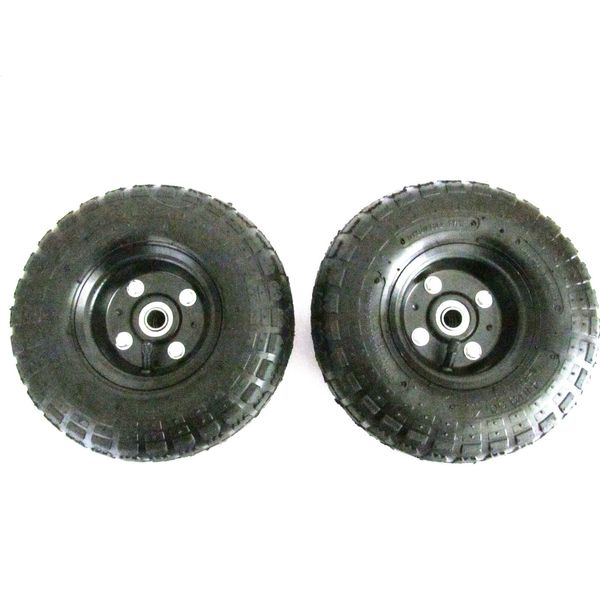 Solution #48 Surface Cleaner Replacement  PAIR of 10" Pneumatic Wheel And Tire