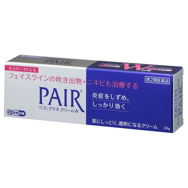 [Class 2 drug] Lion Pair Acne Cream W 24G [Subject to self-medication taxation system]