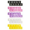 Set of 10 Square Interlocking Nail Tip Stands (Black)