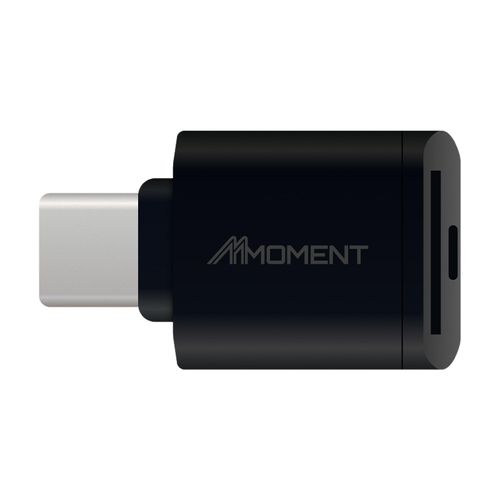 MMOMENT USB-C microSD Card Reader – Supports UHS-I DDR200, 180MB/s High-Speed Transfer, 2TB microSDXC Compatible, Type-C Memory Adapter for Android, Tablets, Laptops