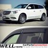 WellVisors Window Visors 08-17 Buick Enclave Sun Visors Deflectors